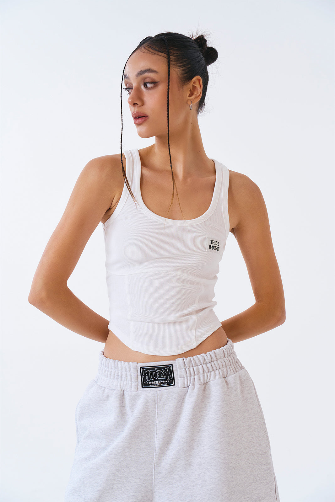 Melange White