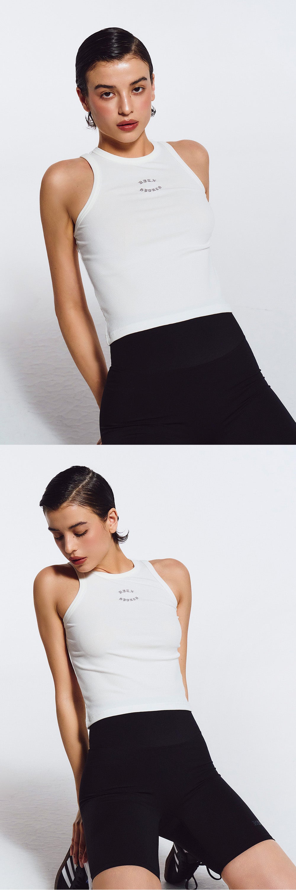 Essential Ribbed Slim Fit Tank