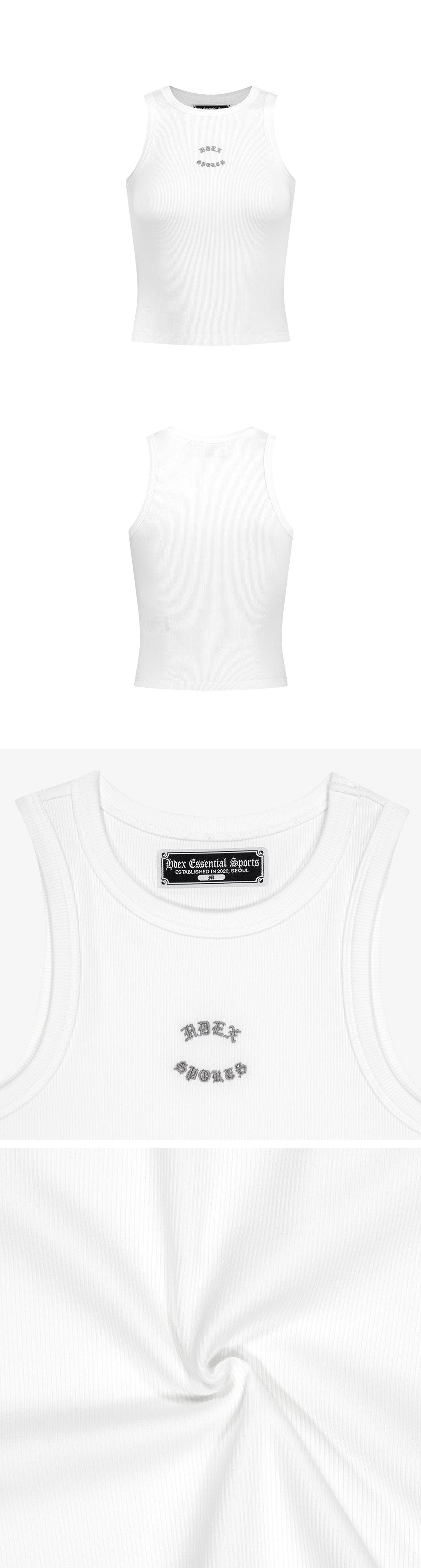 Essential Ribbed Slim Fit Tank