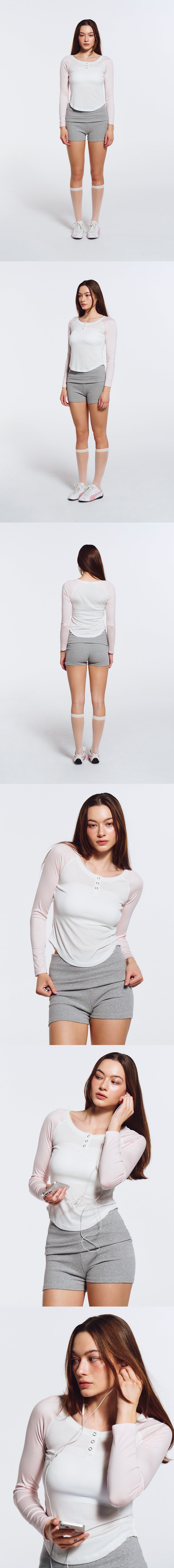 Women`s Sheer Slim Fit Long Sleeve