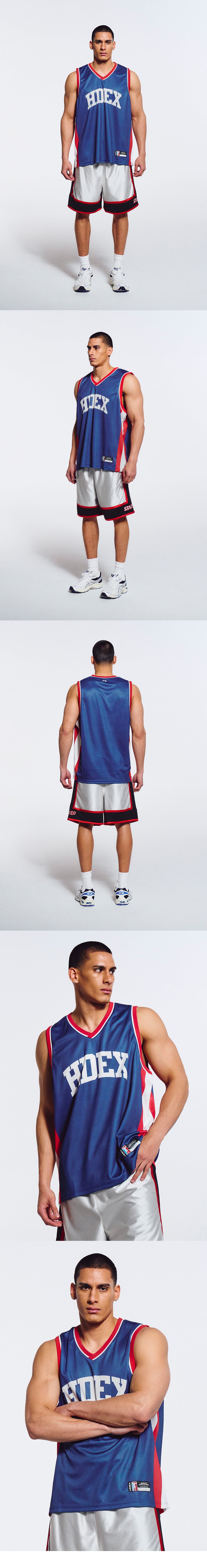 Basketball Mesh Jersey Sleeveless