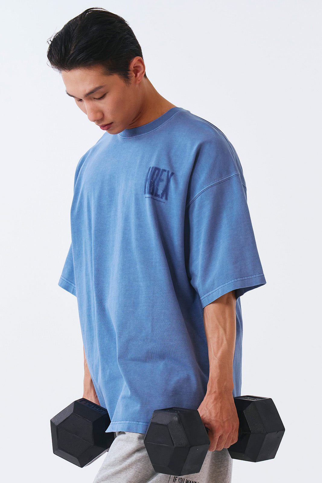 Crack Printed Pigment Short Sleeve – HDEX Hong Kong