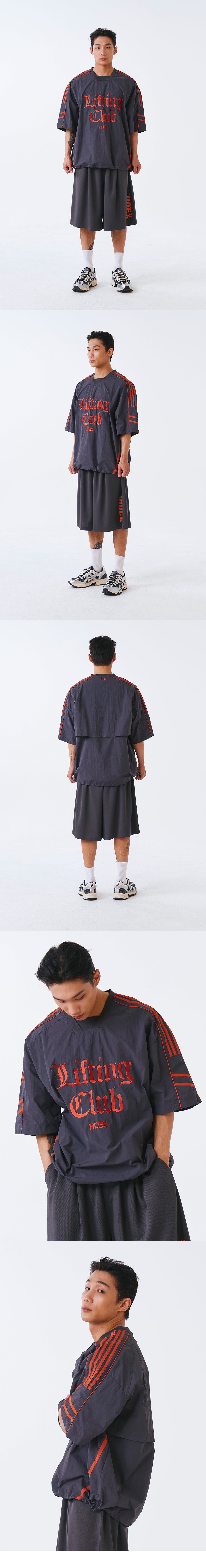 Lifting Nylon Half Jersey