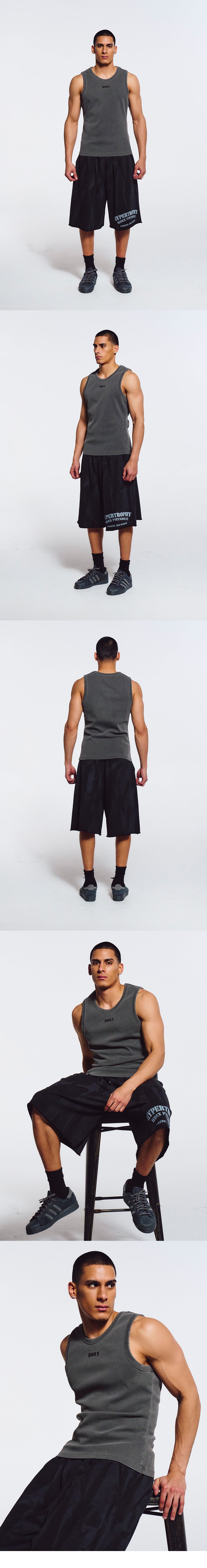 Essential Ribbed Pigment Body Fit Tank