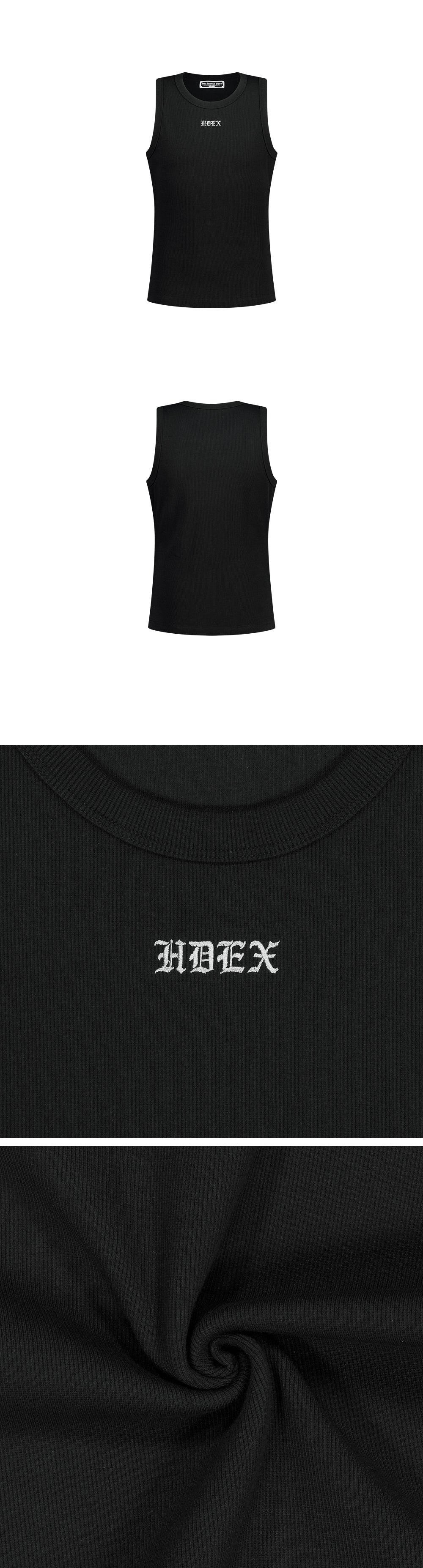 Essential Ribbed Body Fit Tank