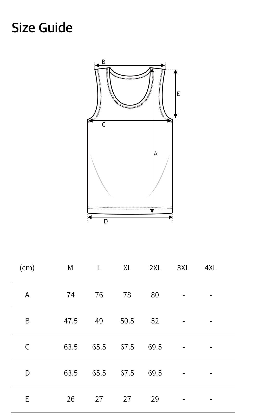 Core Overfit Sleeveless