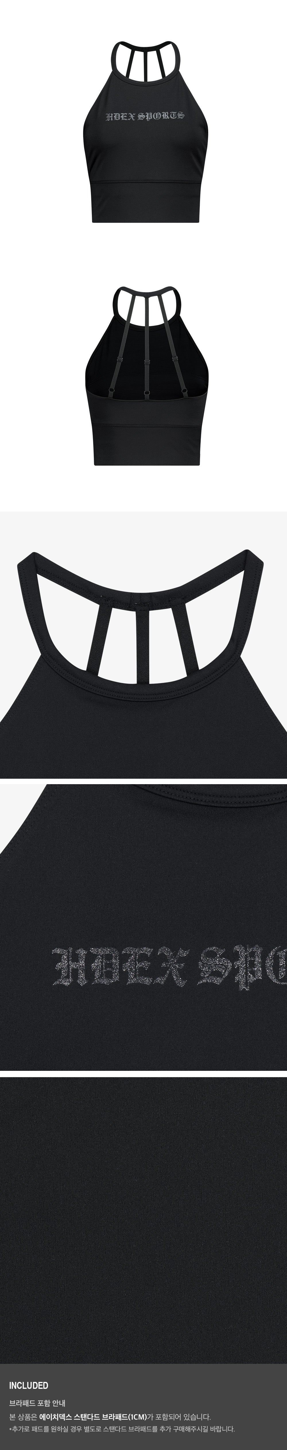 Women`s Glitter Halter neck Bra Top