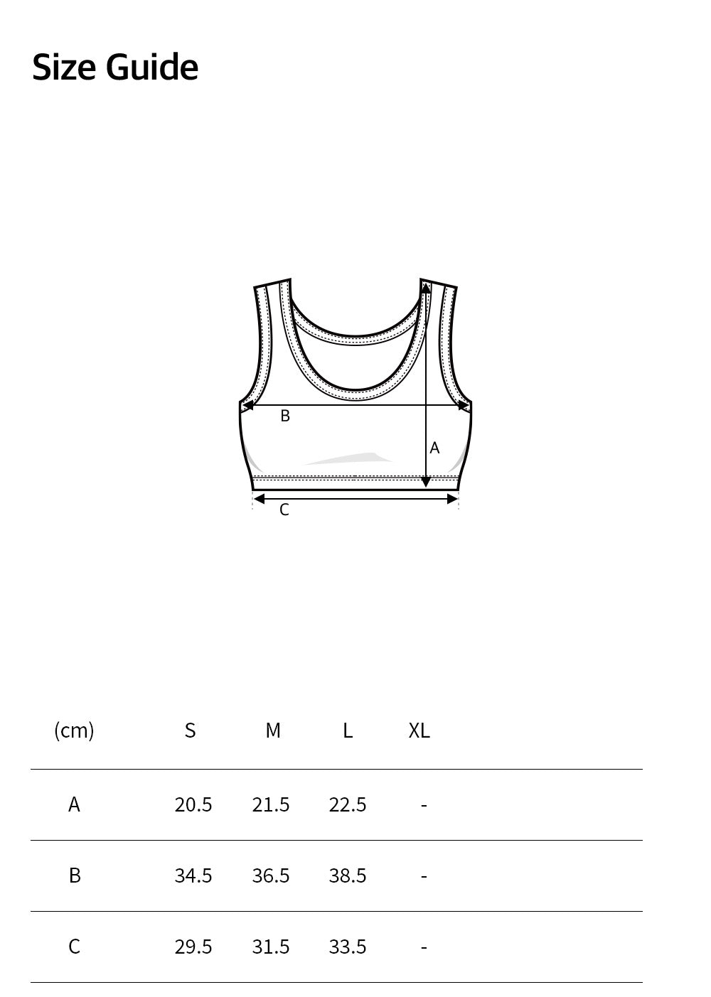 Women`s Support Ribbed Bra Top