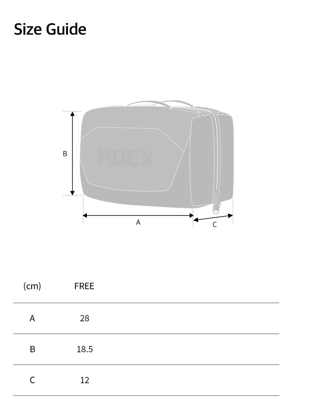 Square Pouch