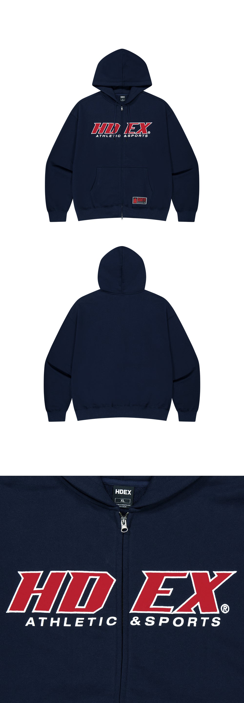 Origin Giant Fit Hoodie Zip-up