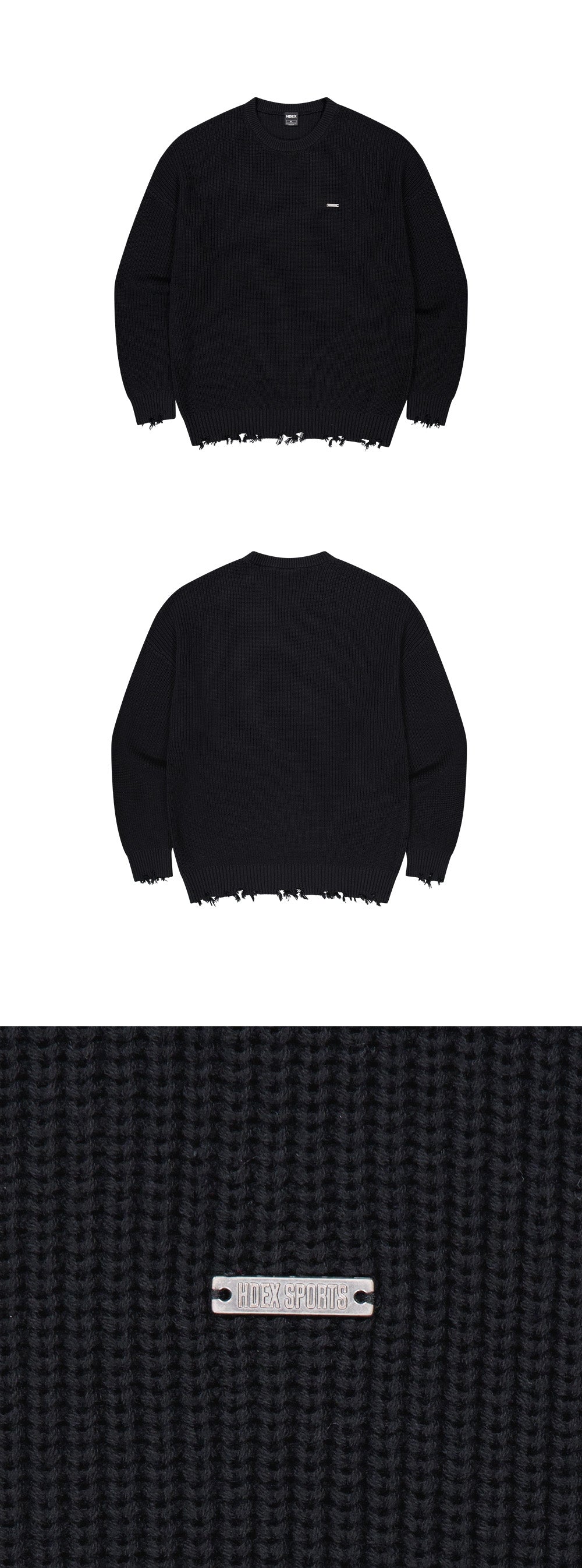Damage Pullover Knit