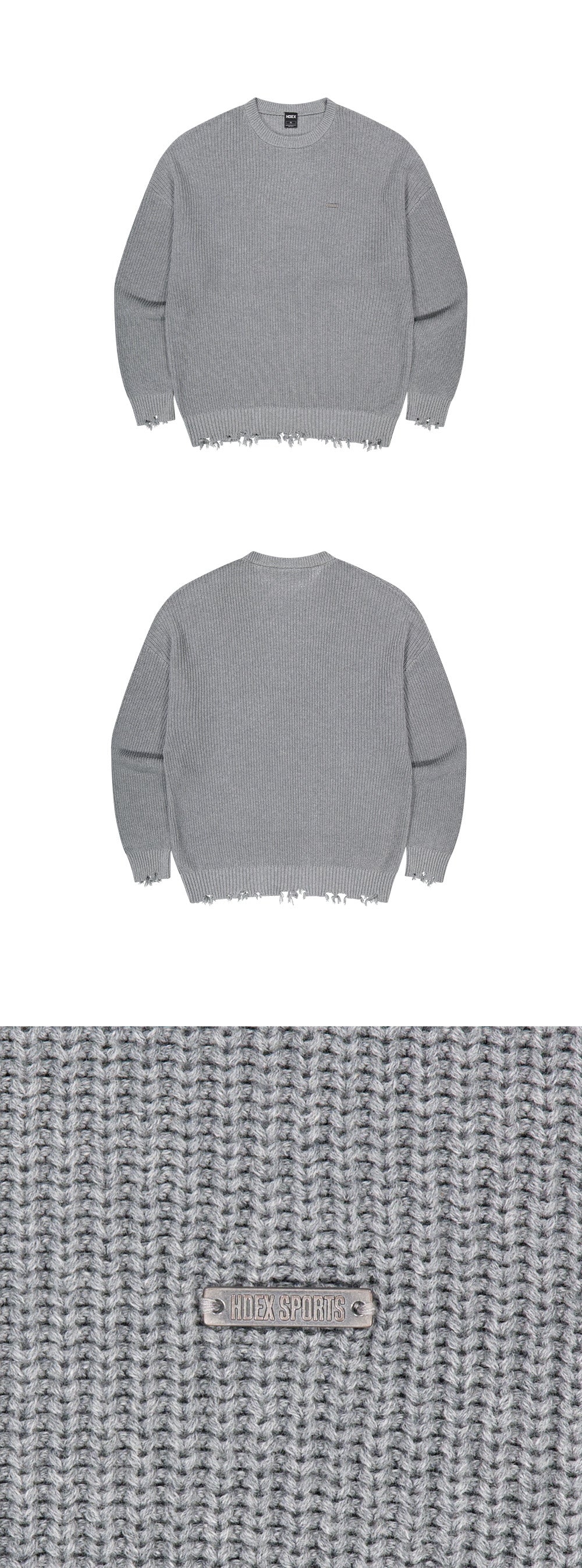Damage Pullover Knit