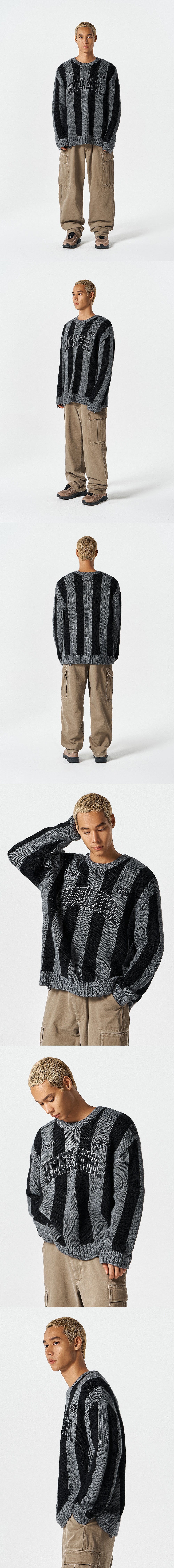 Athletic Stripe Knit