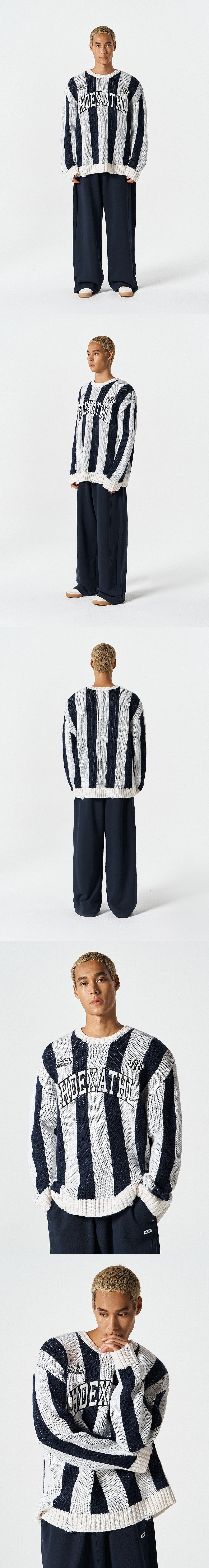 Athletic Stripe Knit