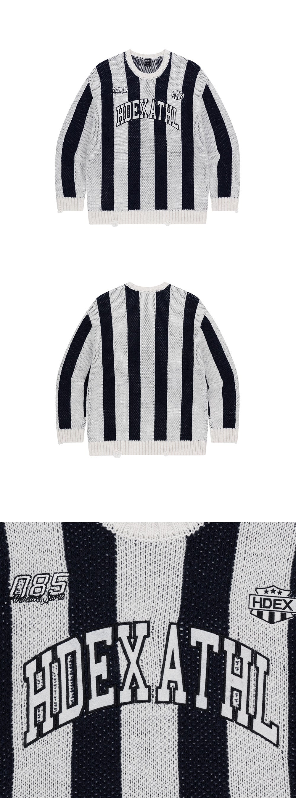 Athletic Stripe Knit