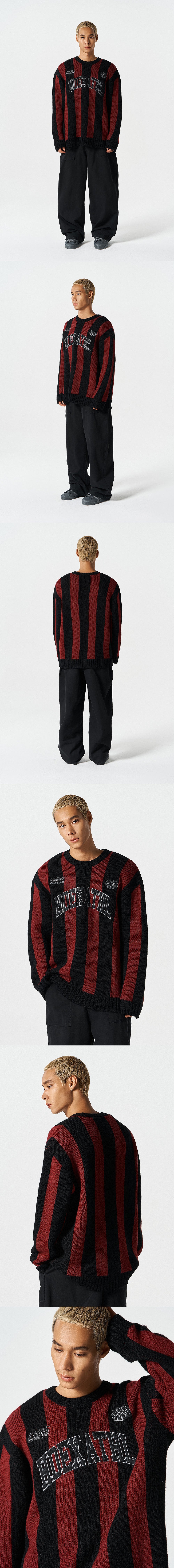 Athletic Stripe Knit