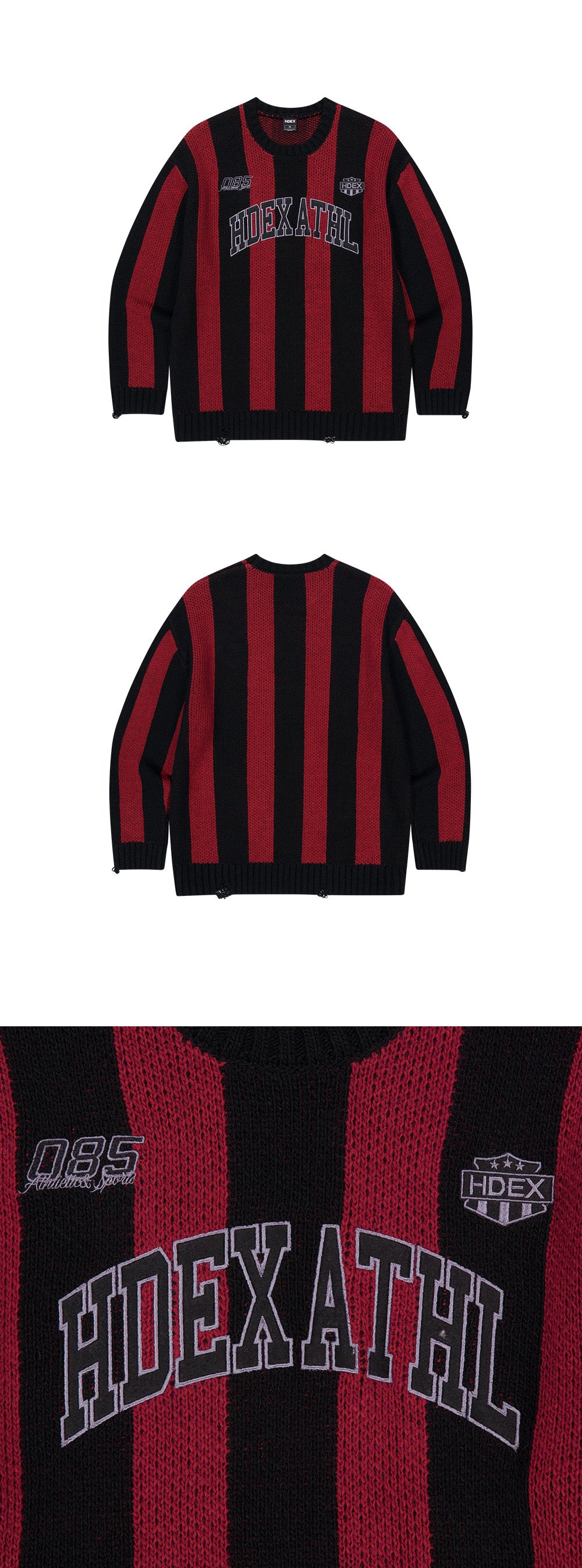 Athletic Stripe Knit