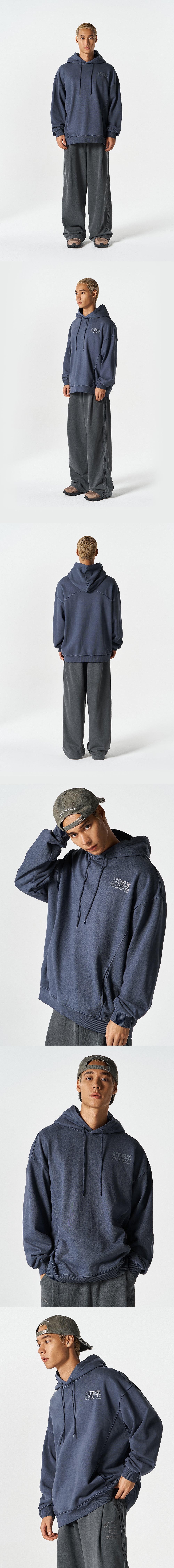 Core Small Logo Pigment Hoodie