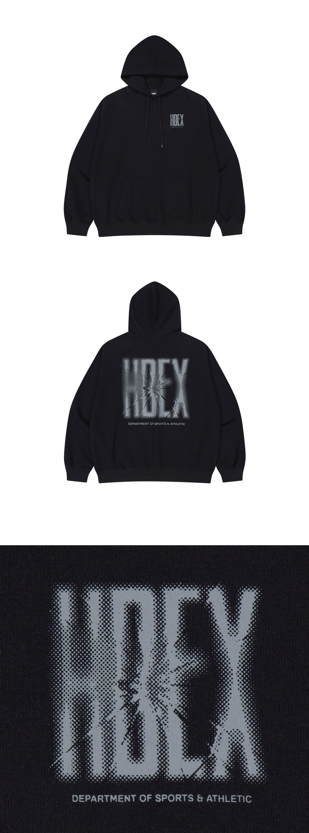 Crack Printed Hoodie
