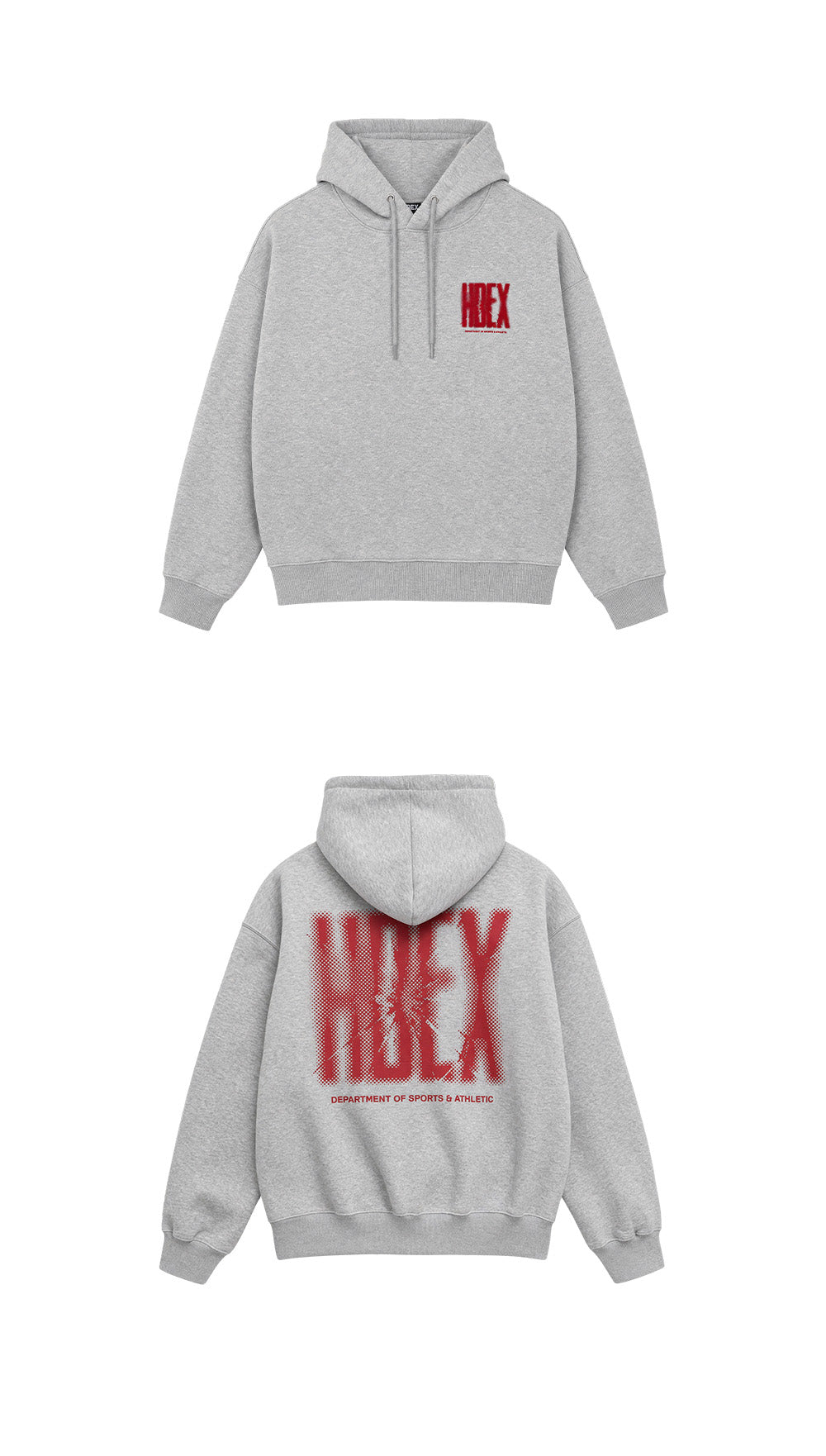 Crack Printed Hoodie