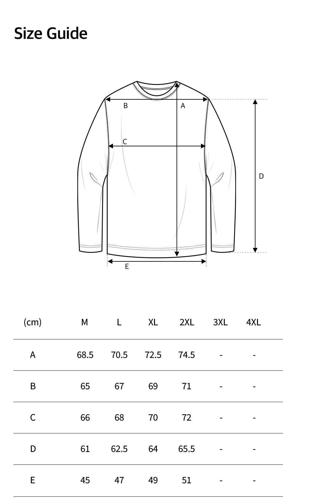 Origin Color Block Sweat shirt