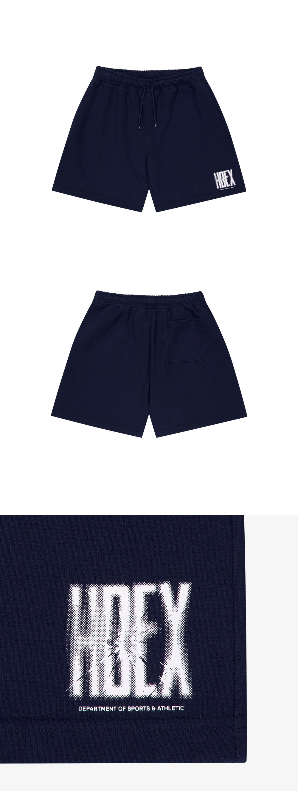 Crack Printed Sweat Shorts