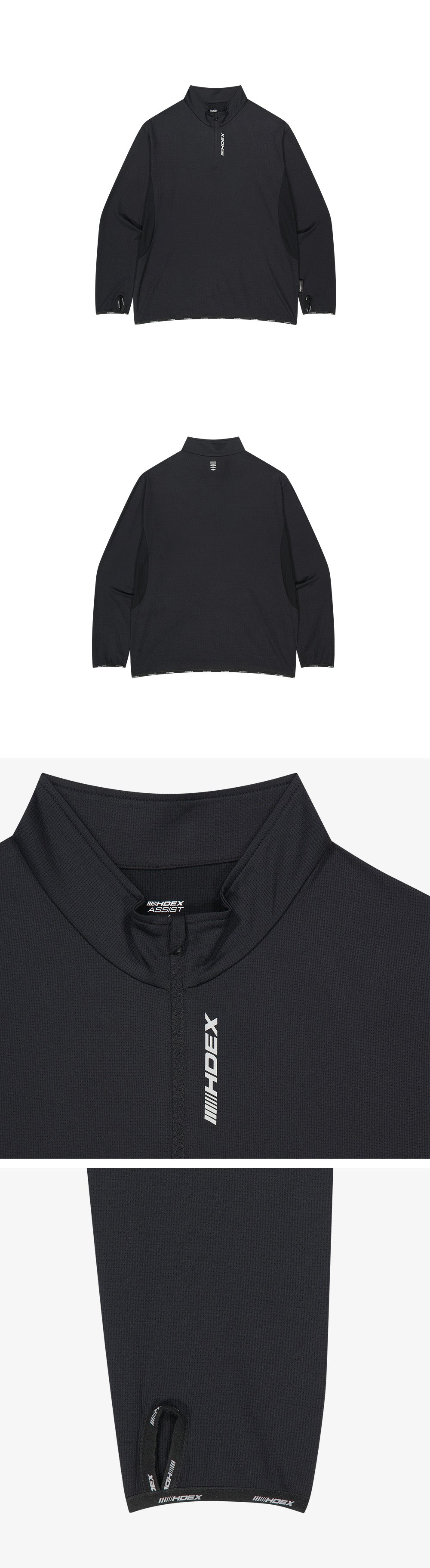 Assist Waffle Performance Half Zip-up