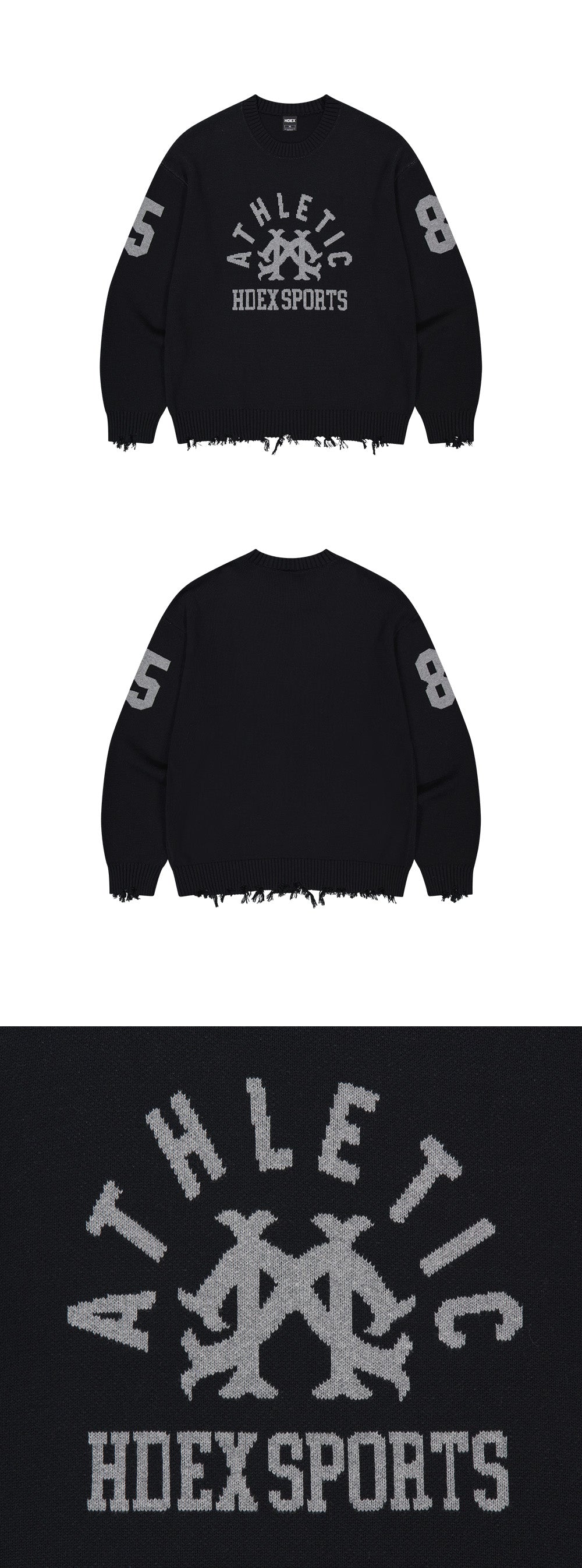Rugby Knit Sweat Shirt