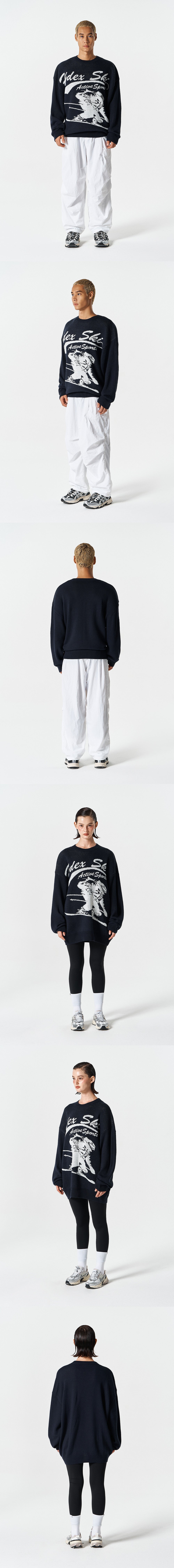 Over Fit Ski Knit