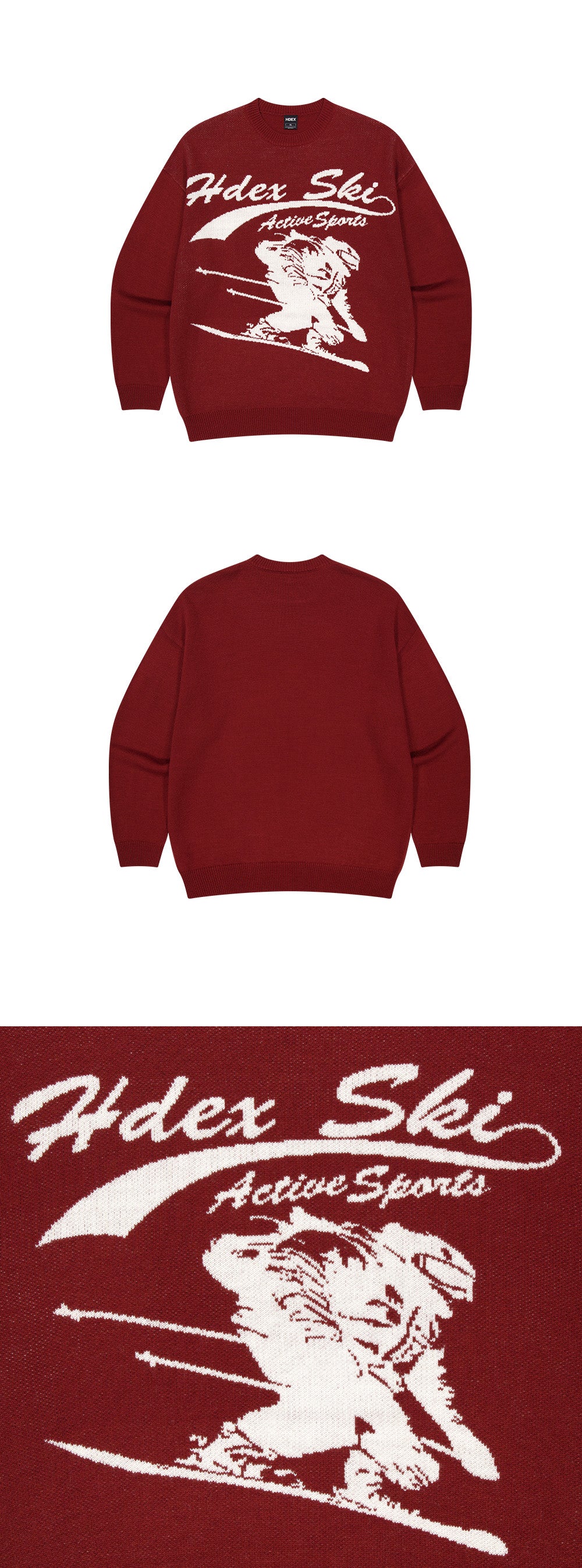 Over Fit Ski Knit