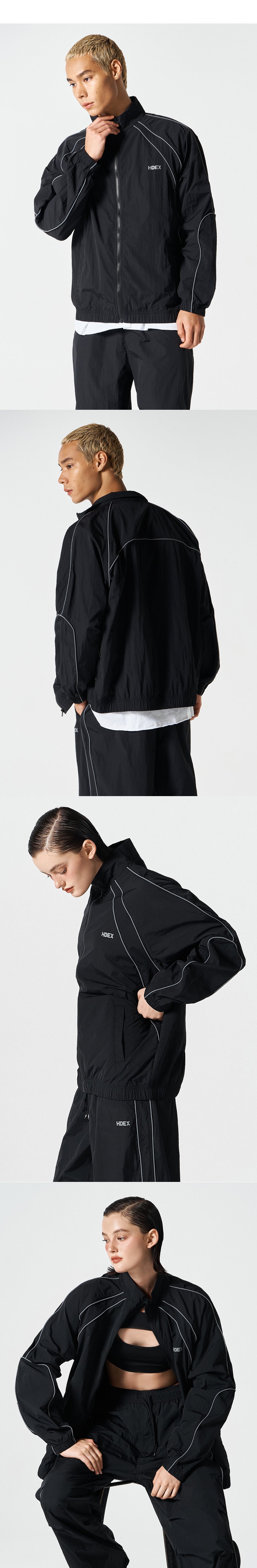 Piping Nylon Jacket