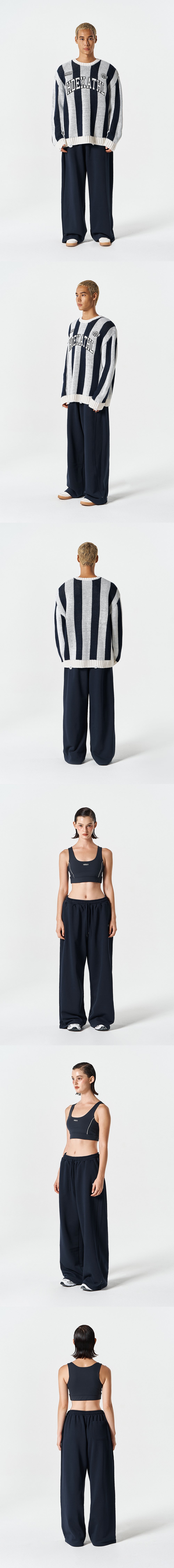 Curve Rivet Sweat pants