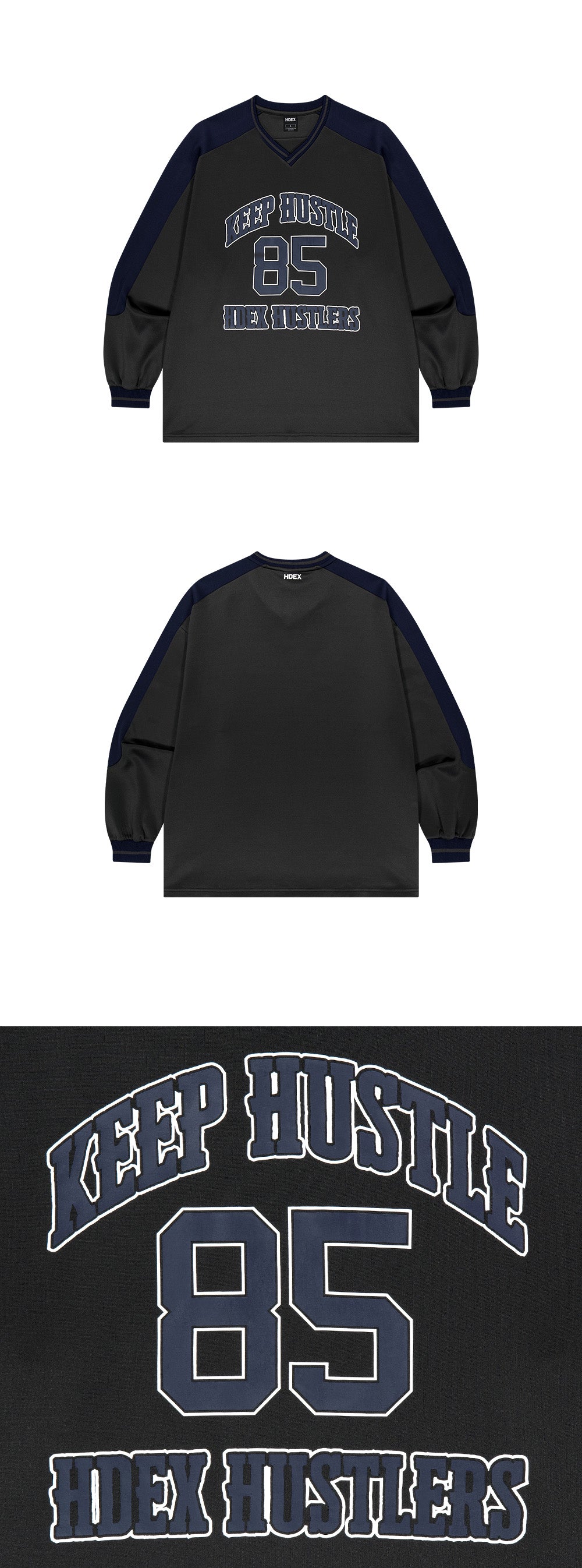 Color Block Jersey Long Sleeve