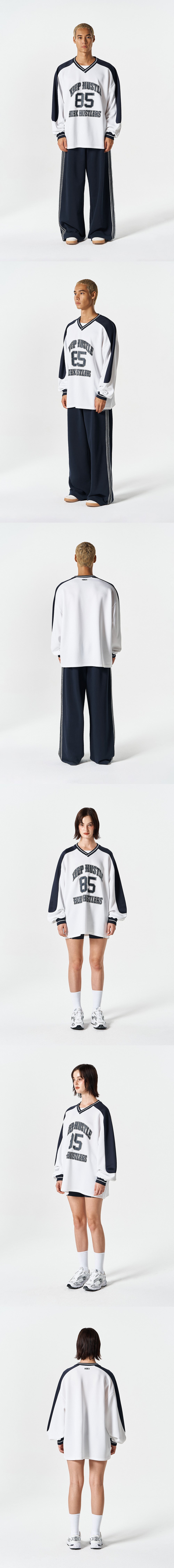 Color Block Jersey Long Sleeve
