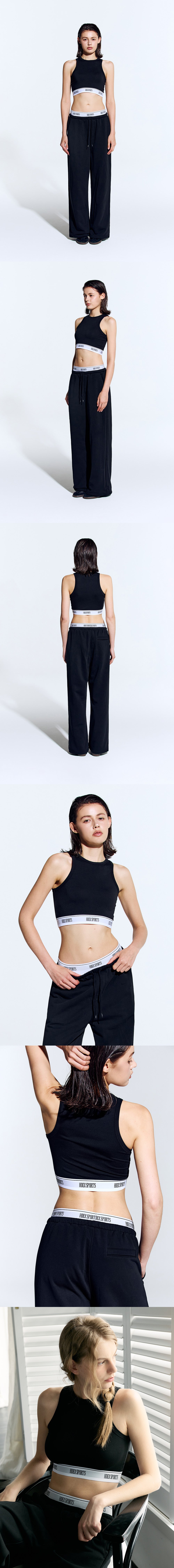 Banding Retreat Modal Crop Tank Top