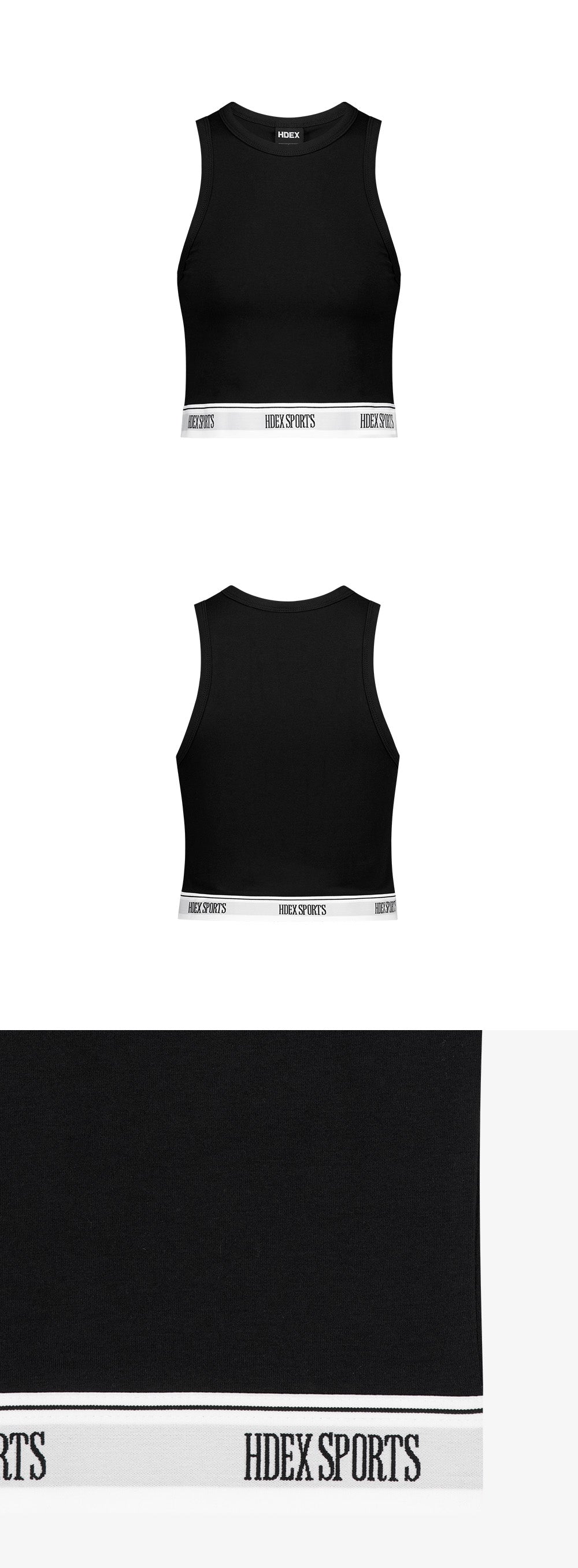 Banding Retreat Modal Crop Tank Top