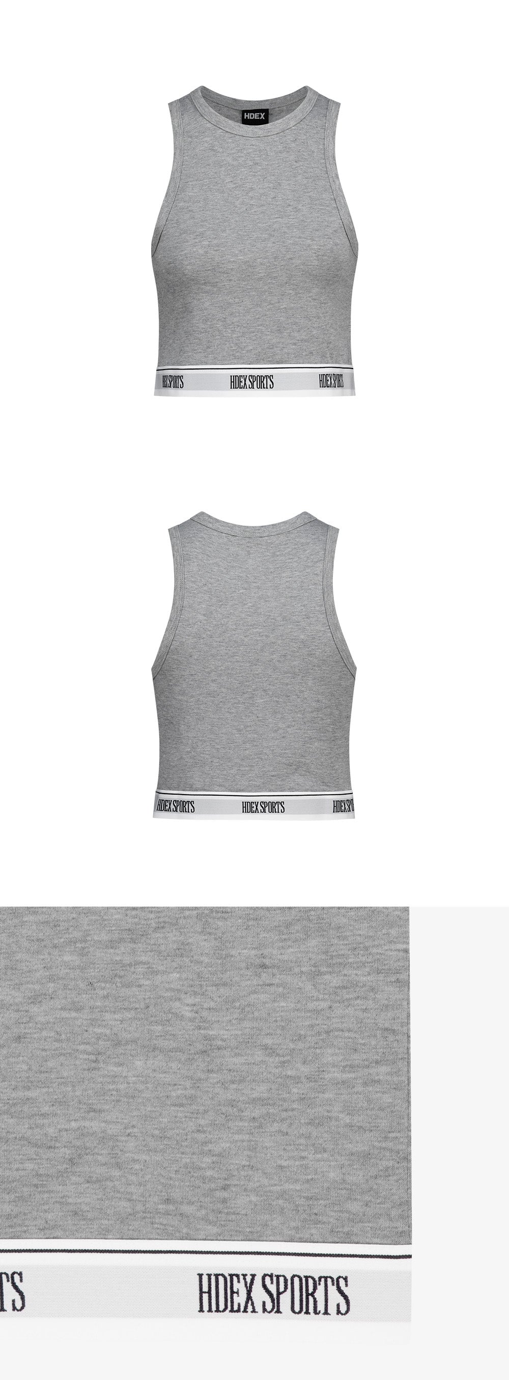 Banding Retreat Modal Crop Tank Top