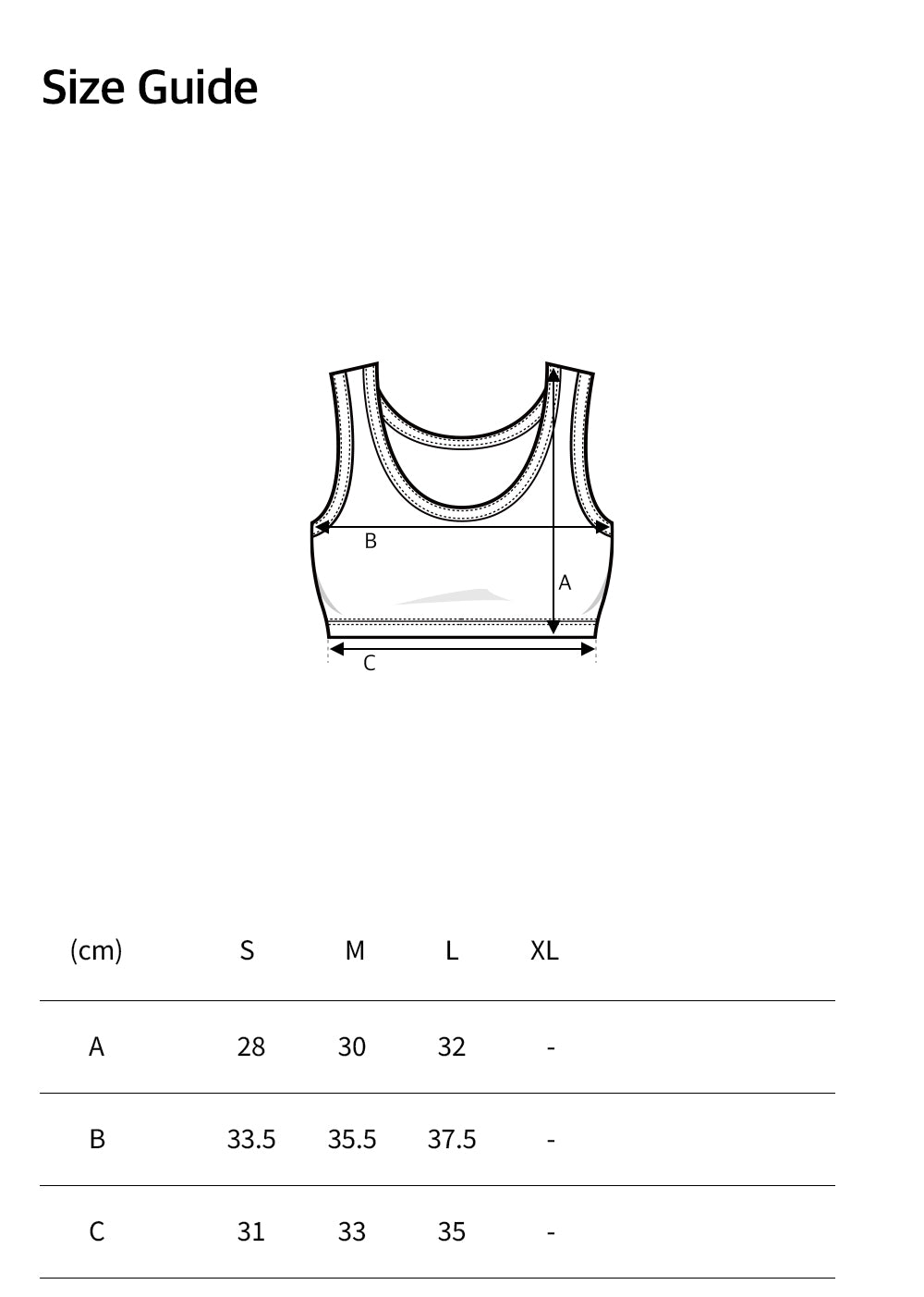 Light Support Daily Crop Bra Top