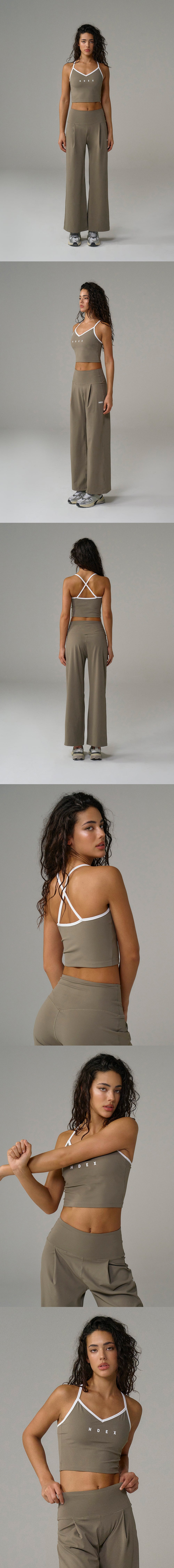 Light Support Daily Crop Bra Top