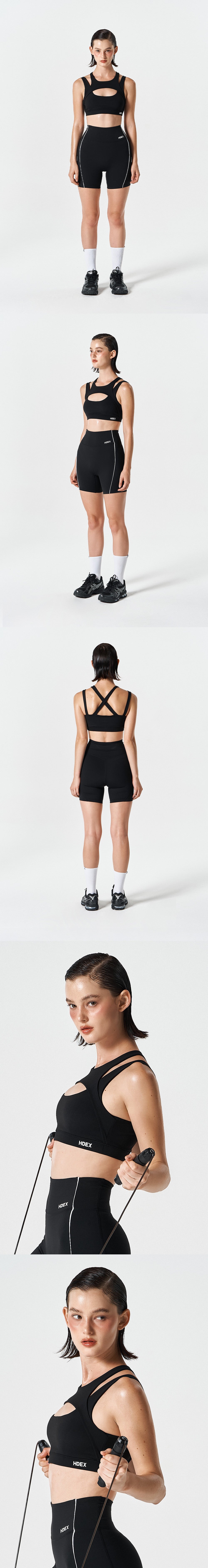 Womens Support Two Line Bra Top