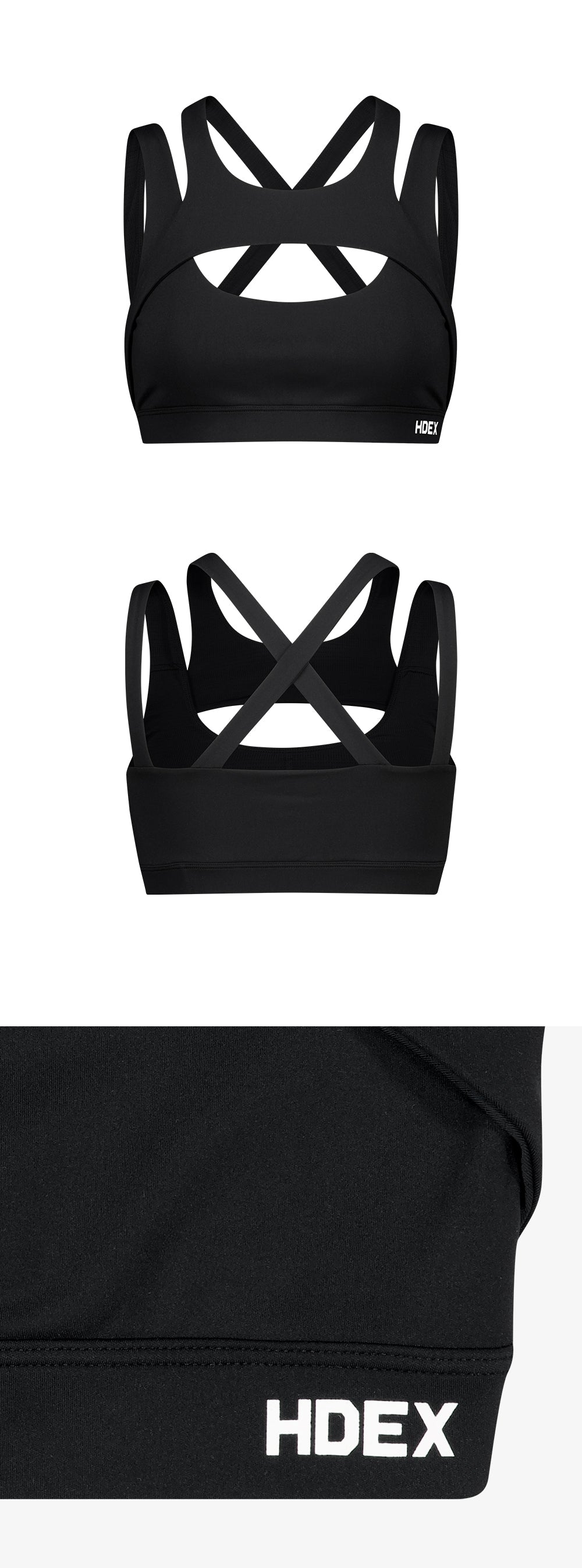 Womens Support Two Line Bra Top