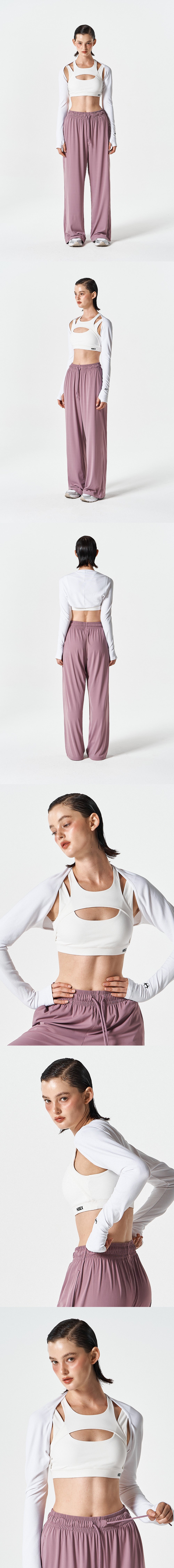 Womens Support Two Line Bra Top