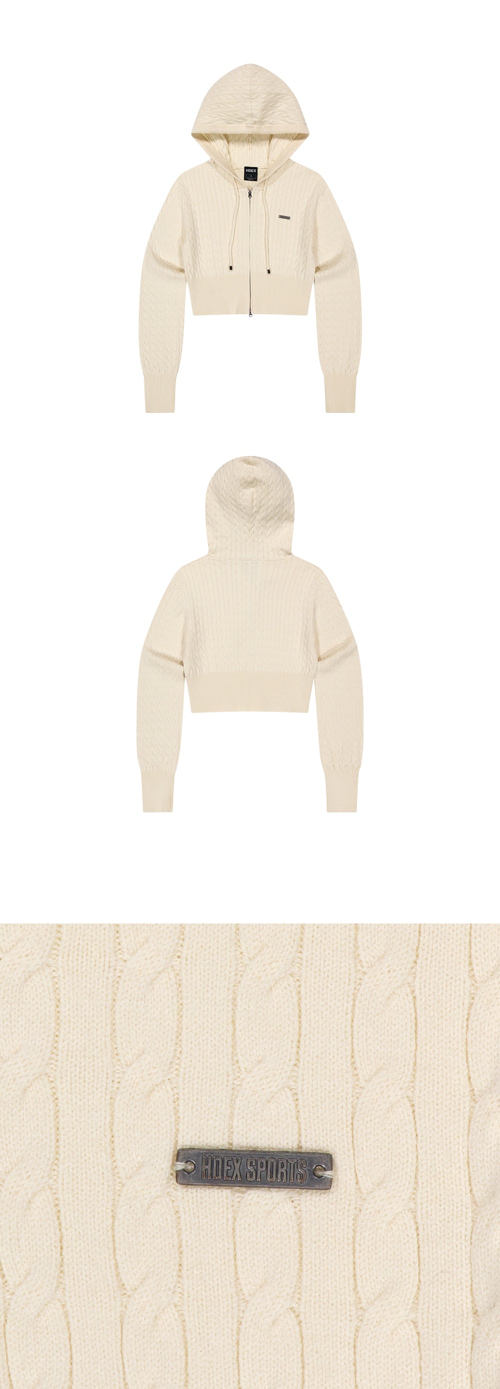 Womens Cable Knit Boots Cut Pants