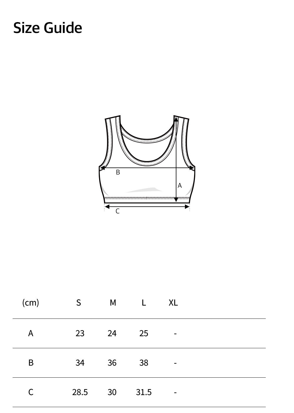 Womens Dexter High Tension Bra Top