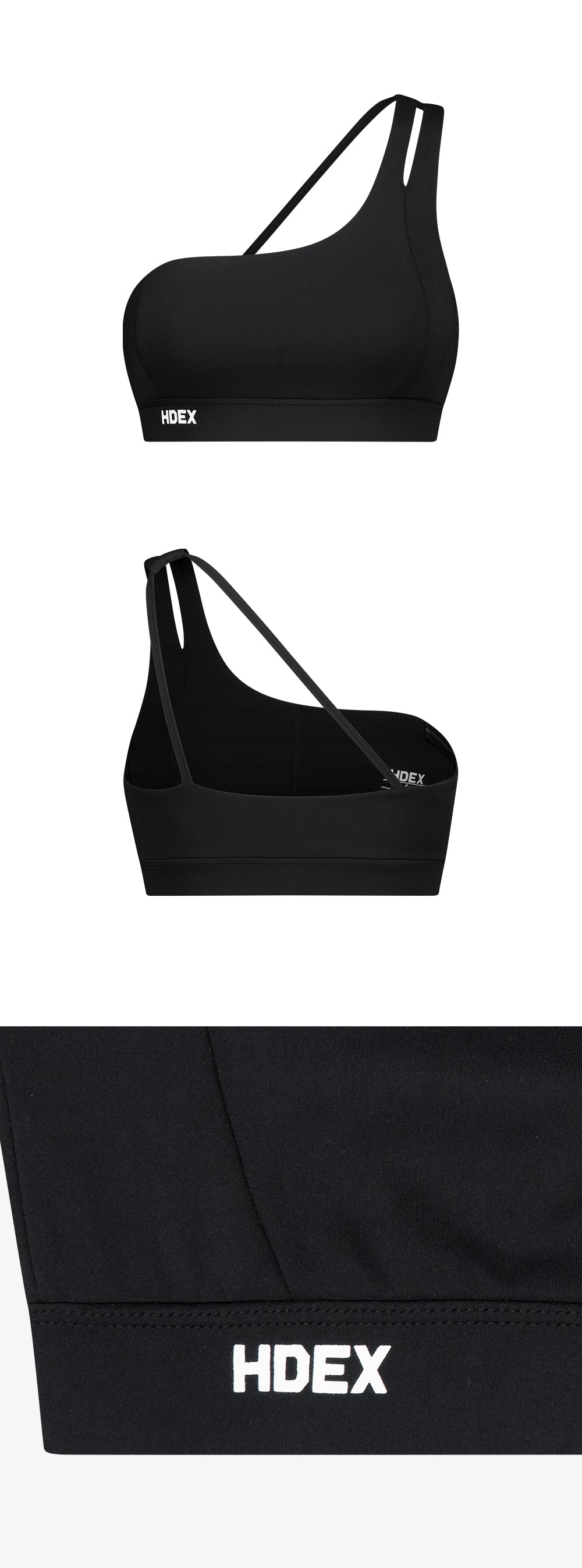 Womens Support One Shoulder Bra Top