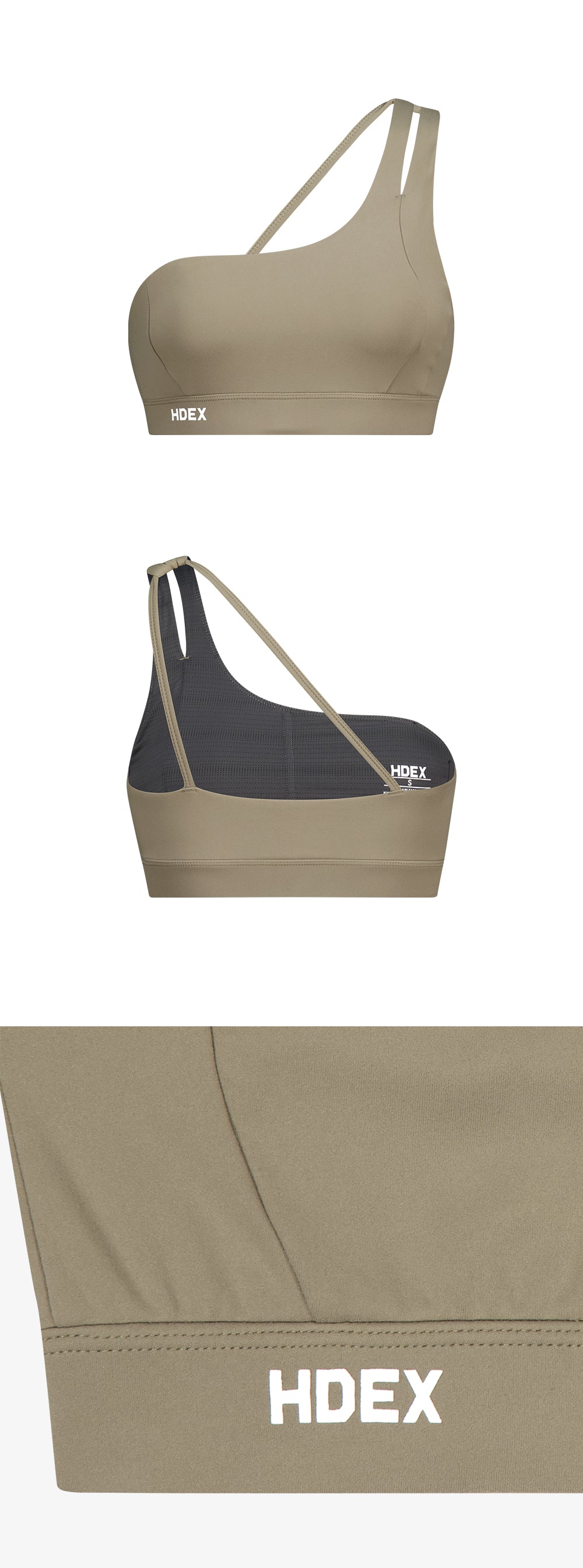 Womens Support One Shoulder Bra Top