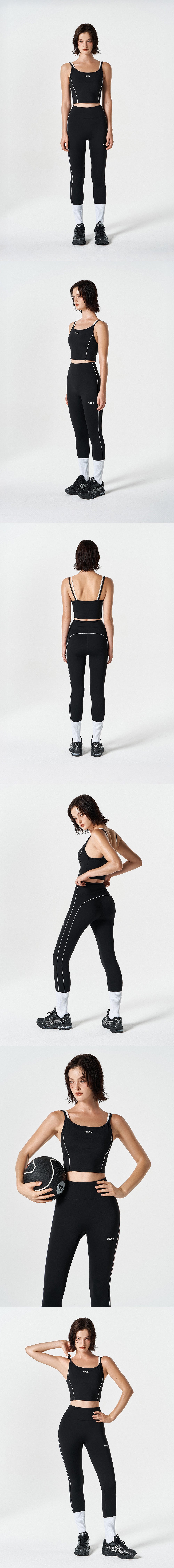 Womens Support Piping Leggings