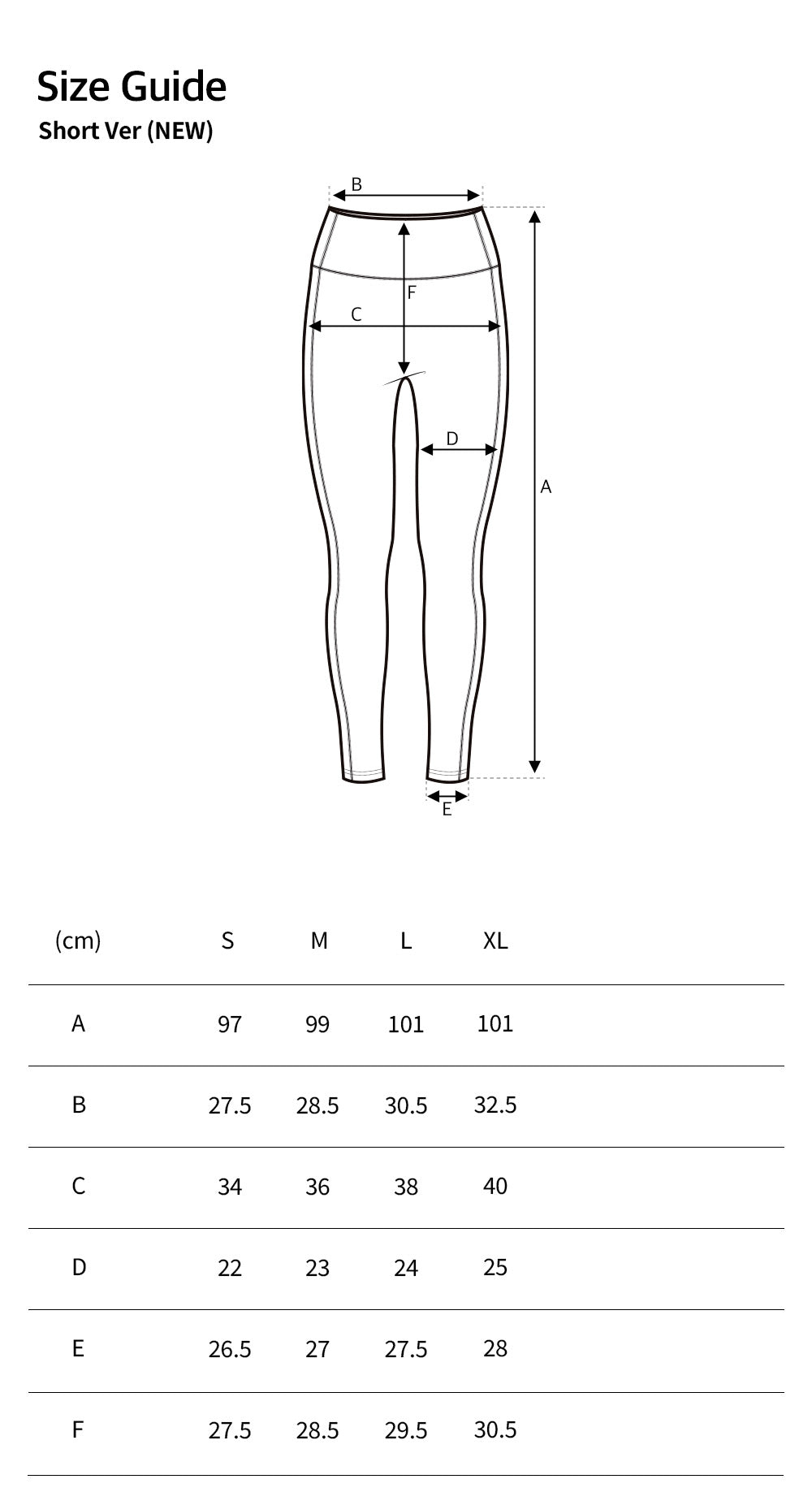 Womens Firm Support Bootcut Leggings (Short Ver)