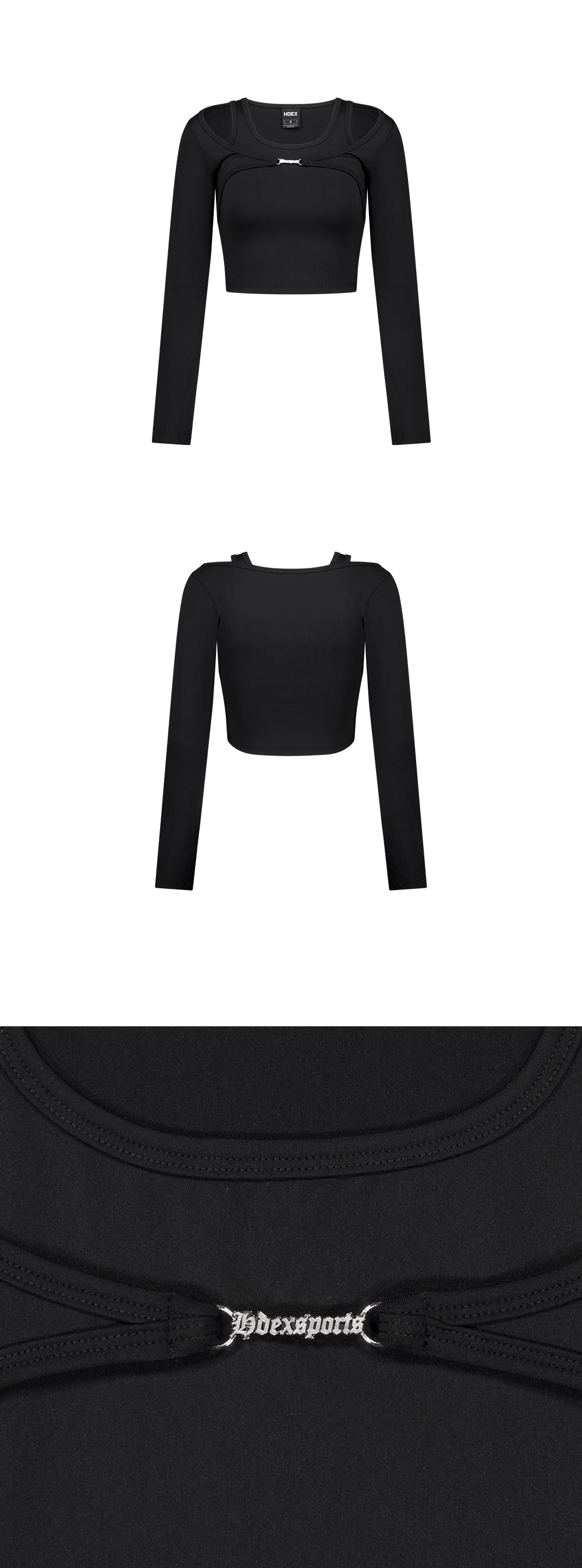 Womens Supple Layered Long Sleeve