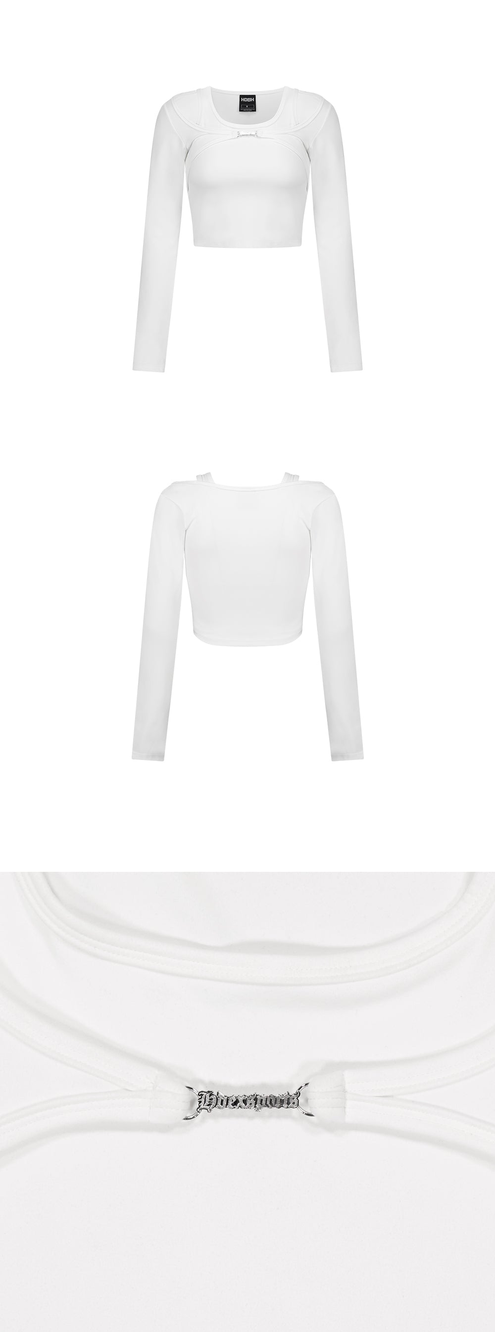 Womens Supple Layered Long Sleeve